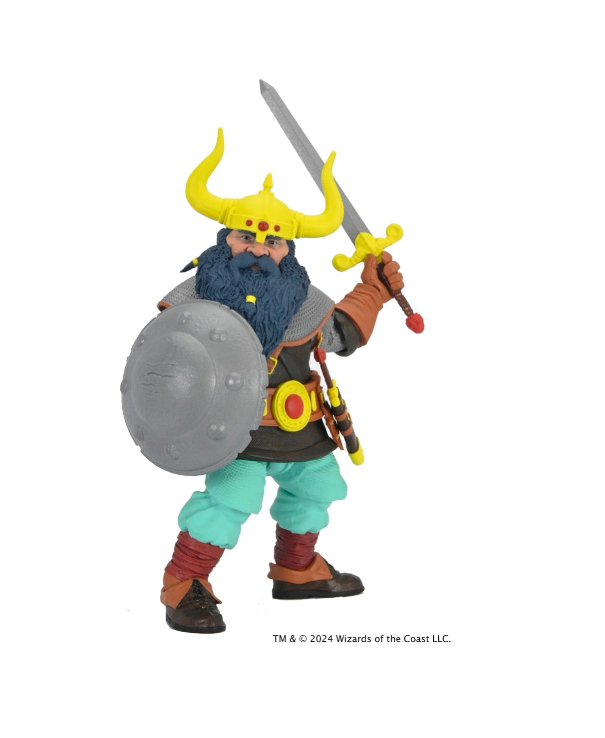 Dungeons And Dragons 50Th Anniversary Elkhorn 7 Inch Scale Action Figure (Blister Card)