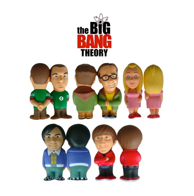 Big Bang Theory Stressdolls Assortment 