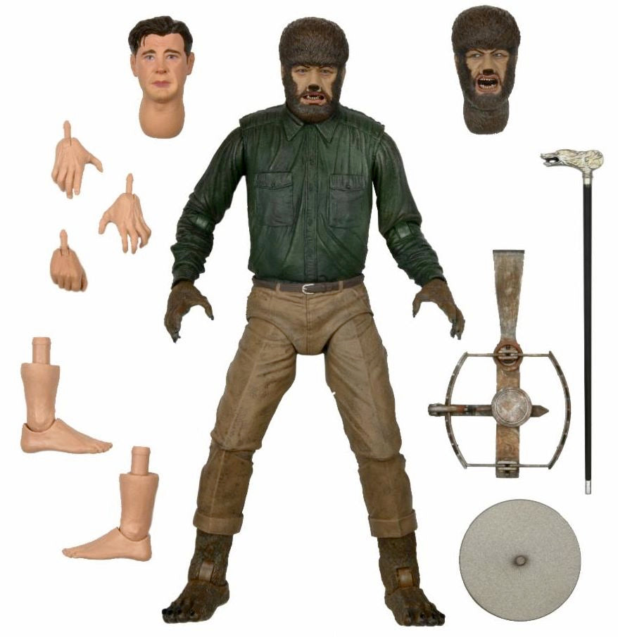 Universal Monsters (Colour) Wolf Man Ultimate 7 Inch Scale Action Figure