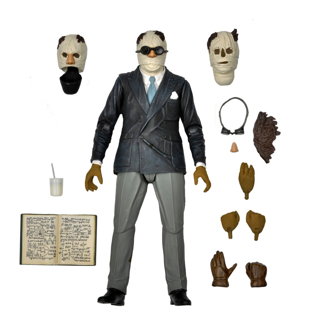 Universal Monsters (Colour) Invisible Man Ultimate 7 Inch Scale Action Figure