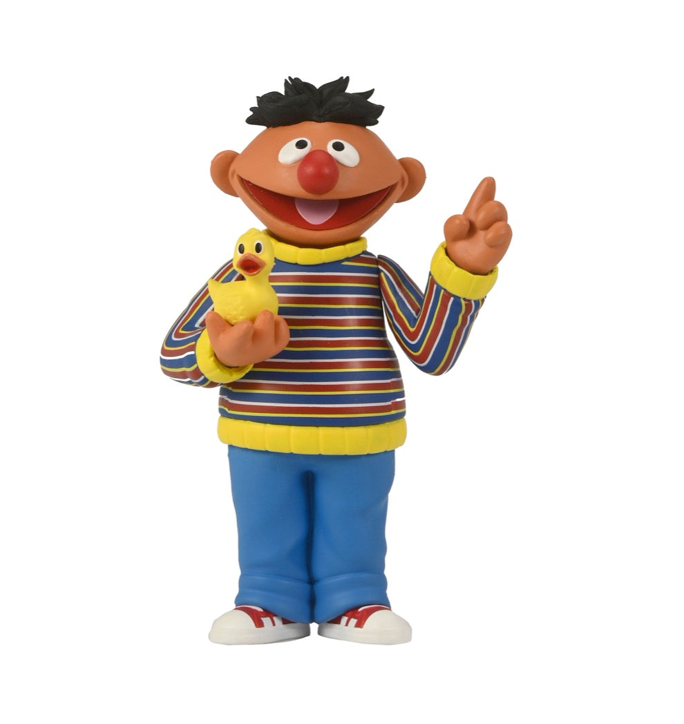 Sesame Street Ernie Toony Classics 6 Inch Scale Action Figure