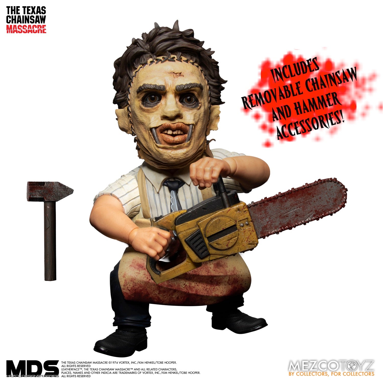 Texas Chainsaw Massacre (1974) Leatherface 6 Inch Mezco Designer Series (Mds) Figure