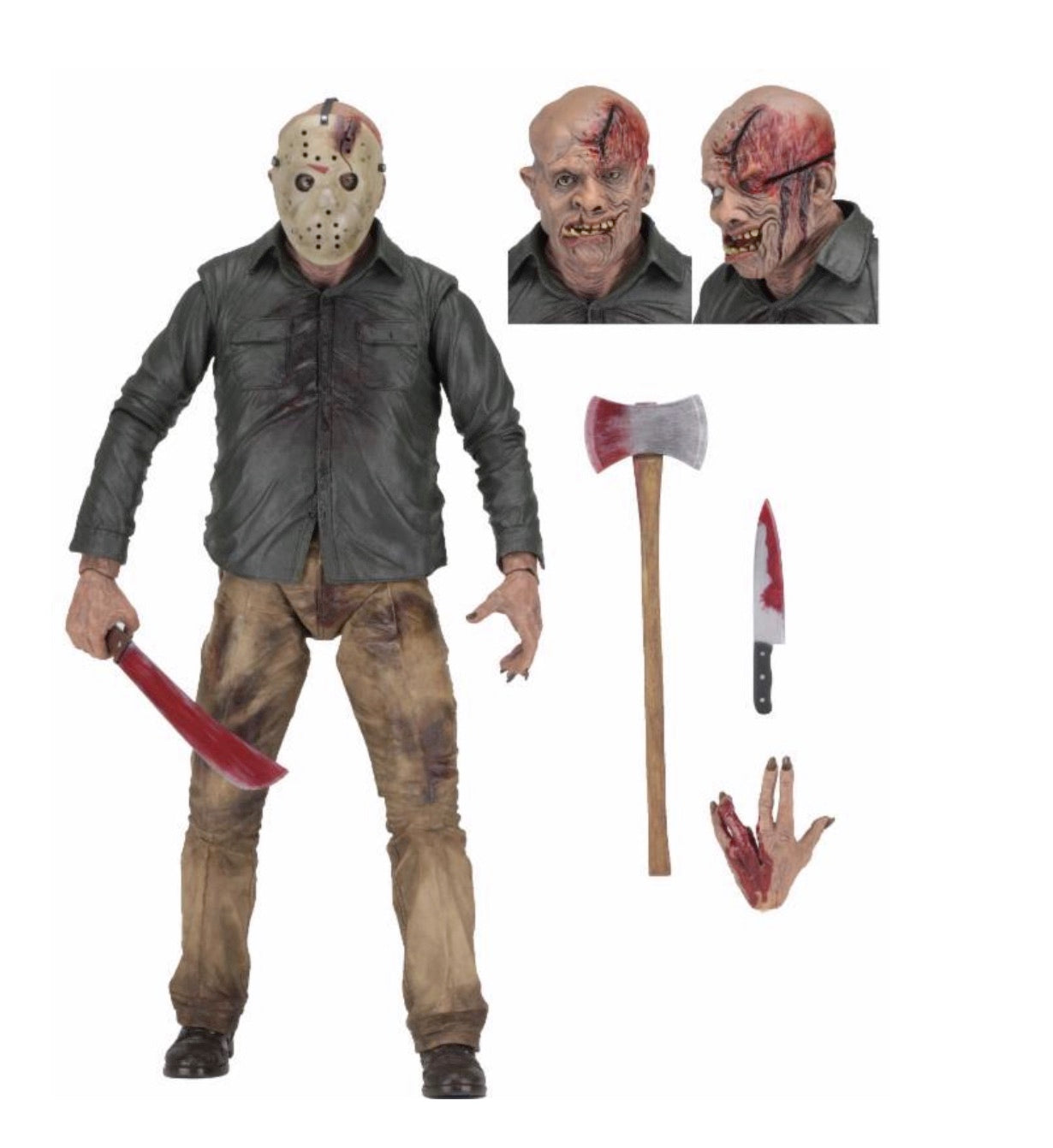 Friday The 13Th 1/4 Scale Action Figure Part 4 Jason