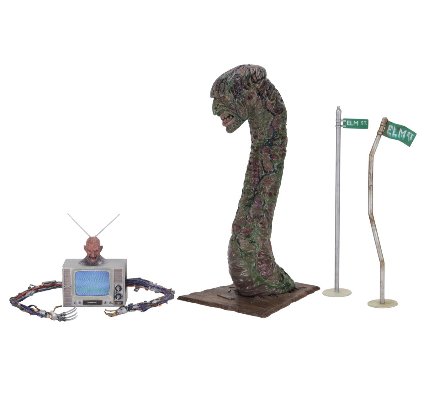 Nightmare On Elm Street Deluxe Accessory Set 7 Inch Scale Diorama - Freddy Krueger
