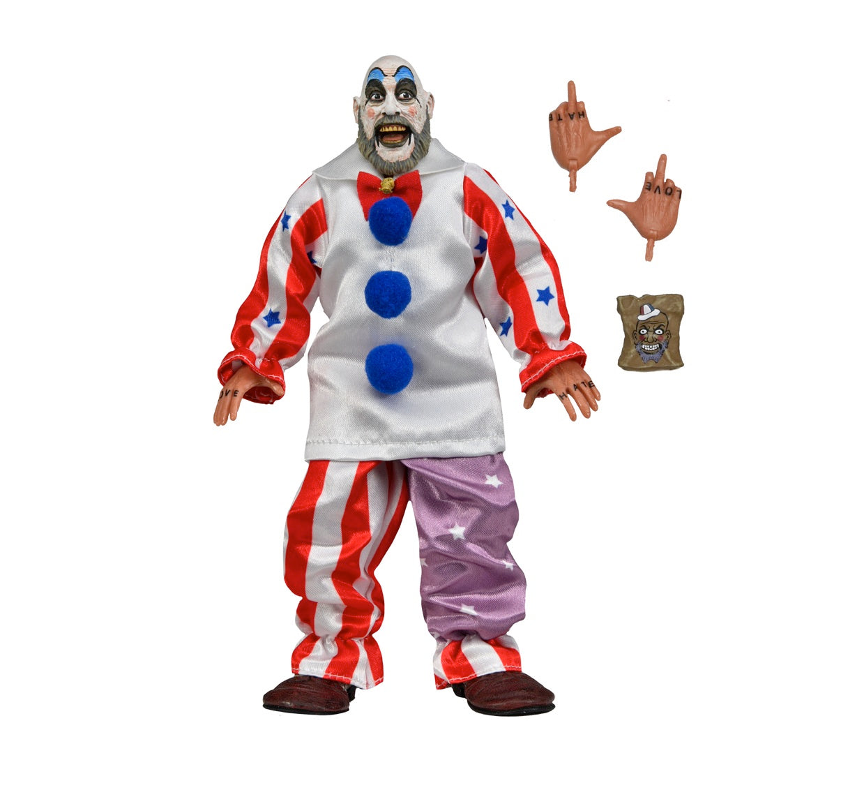 House Of 1000 Corpses Captain Spaulding 8 Inch Clothed Action Figure