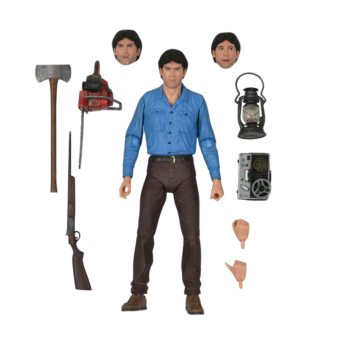 Evil Dead 40Th Anniversary Ash Ultimate 7 Inch Scale Action Figure