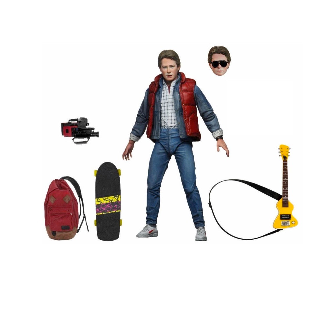 Back To The Future Marty Part 1 Ultimate 7 Inch Scale Action Figure Bttf
