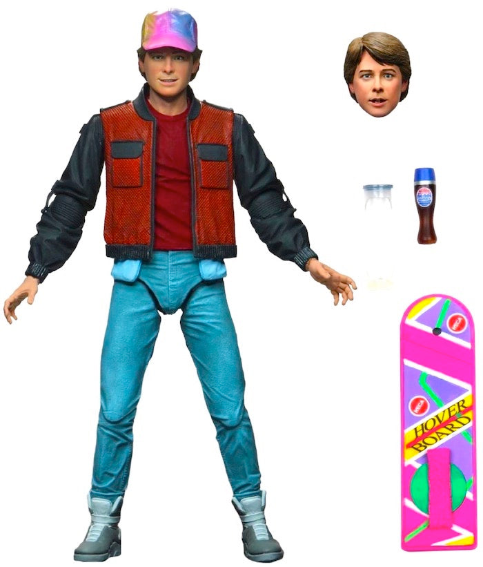 Back To The Future Marty Part 2 Ultimate 7 Inch Scale Action Figure Bttf
