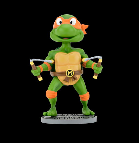 Tmnt Cartoon Michelangelo Head Knocker Teenage Mutant Ninja Tutles