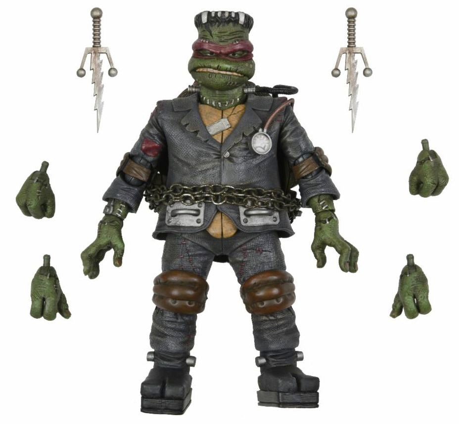 Tmnt / Universal Raphael As Frankenstein'S Monster Ultimate 7 Inch Scale Action Figure Universal Monsters X Teenage Mutant Ninja Turtles