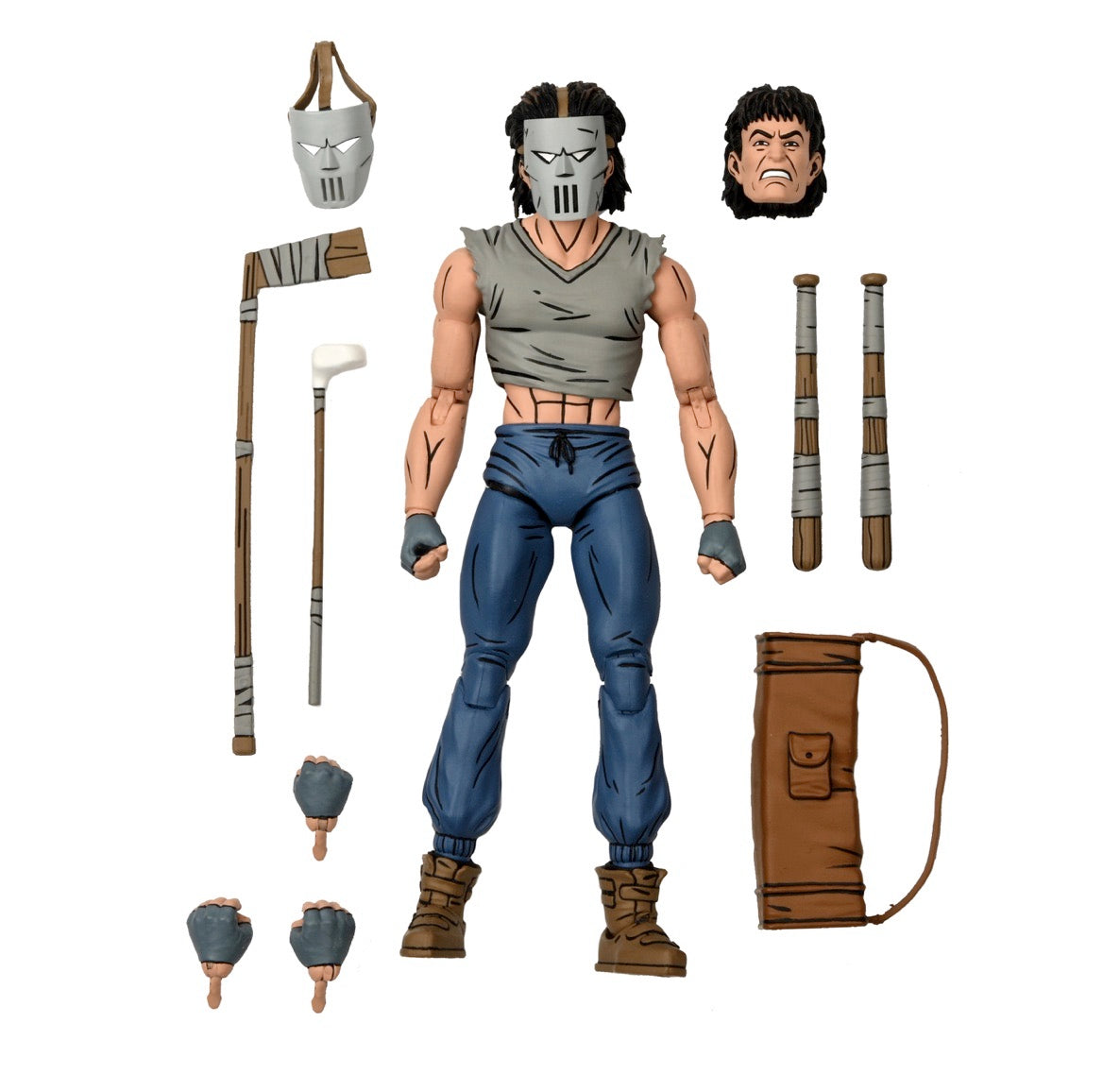 Tmnt Comic Casey Jones (Mirage Comics) 7 Inch Scale Action Figure Teenage Mutant Ninja Turtles