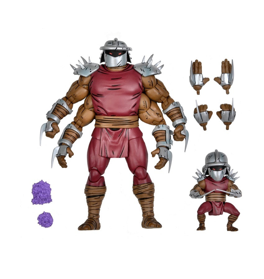 Tmnt Comic Shredder Clone And Mini Shredder (Mirage Comics) Deluxe 7 Inch Scale Action Figure Teenage Mutant Ninja Turtles