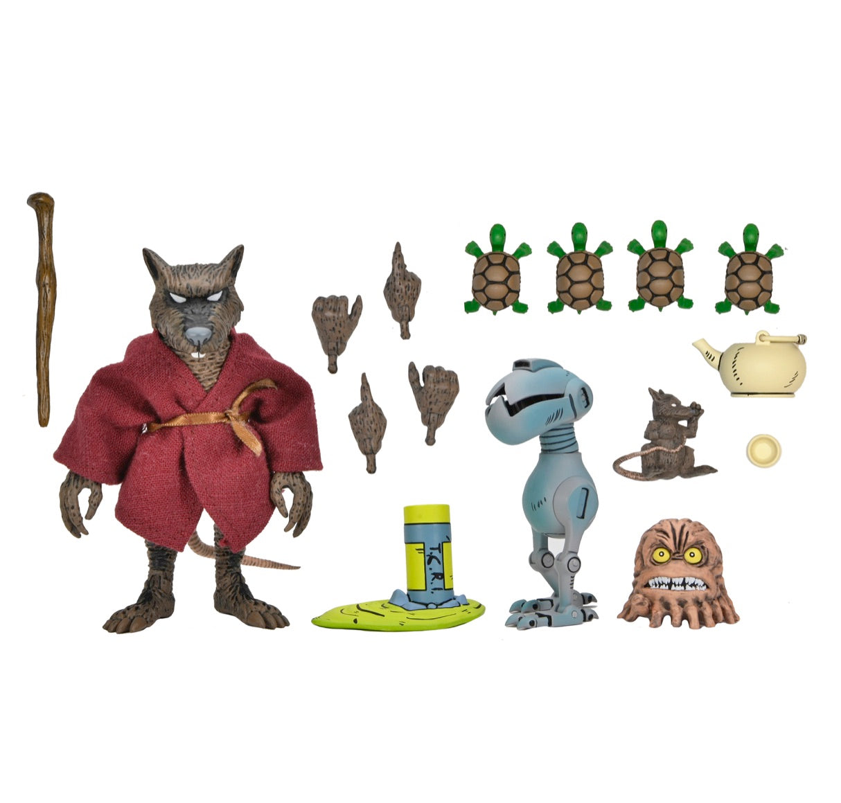Tmnt Comic Splinter (Mirage Comics) 7 Inch Scale Action Figure Teenage Mutant Ninja Turtles