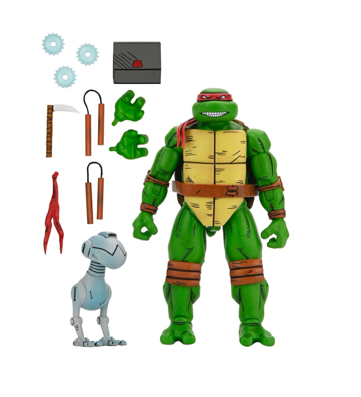 Tmnt Comic Michelangelo (Mirage Comics) 7 Inch Scale Action Figure Teenage Mutant Ninja Turtles
