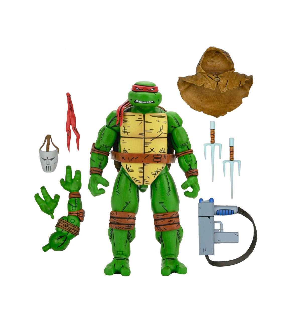 Tmnt Comic Raphael (Mirage Comics) 7 Inch Scale Action Figure Teenage Mutant Ninja Turtles