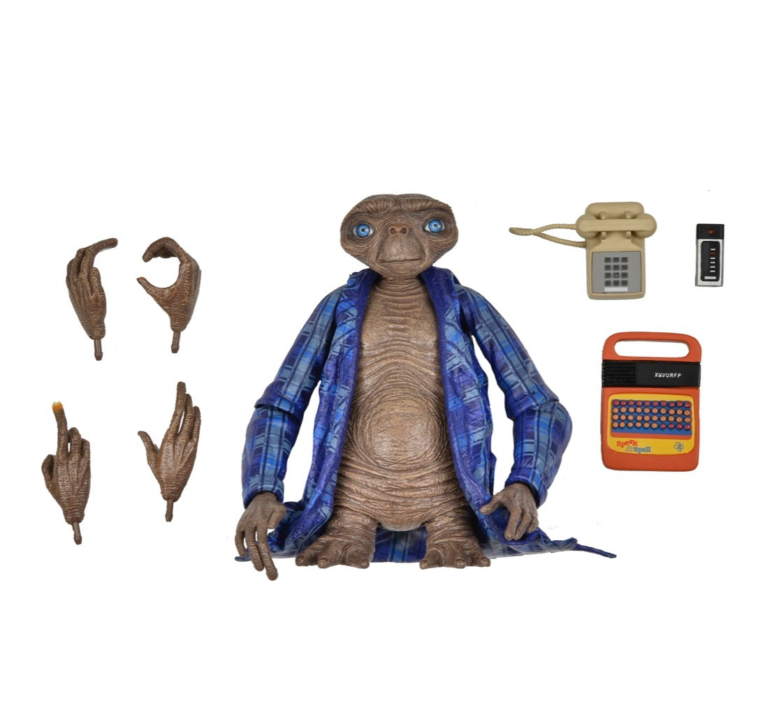 E.T. 40Th Anniversary Telepathic E.T. Ultimate 7 Inch Scale Action Figure