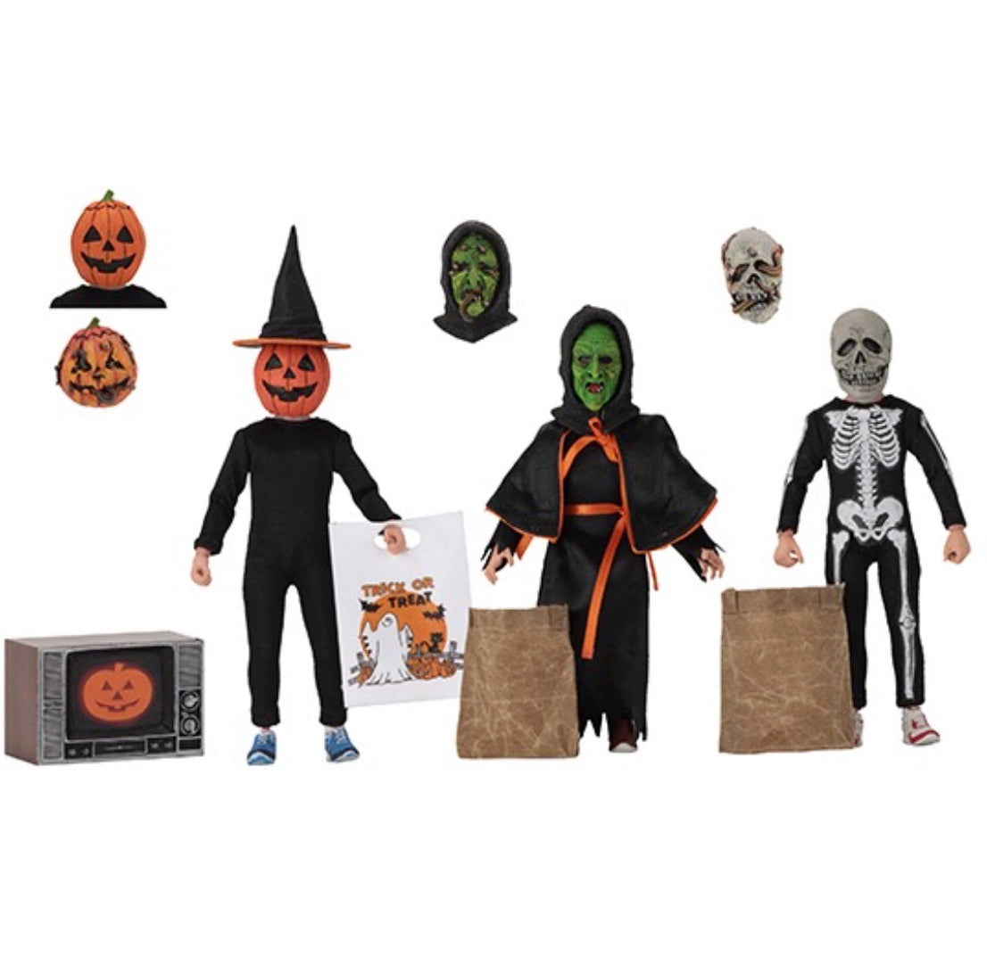 Halloween 3 Season Of The Witch 8 Inch Scale Clothed Figure 3 Pack 