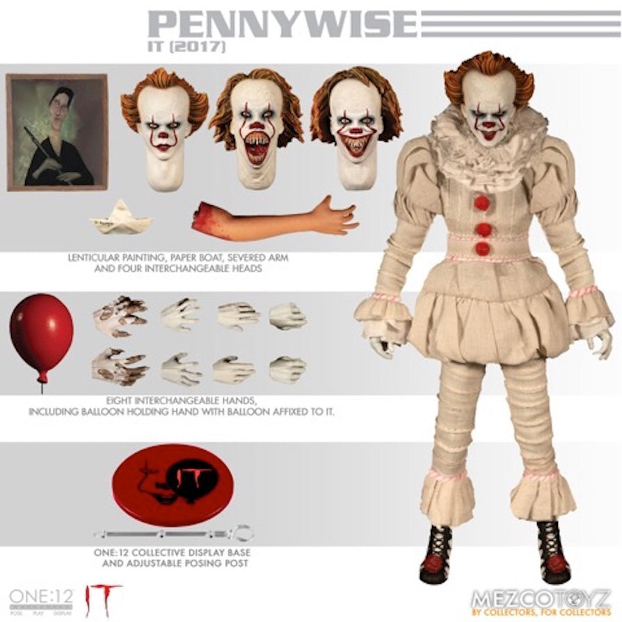 It 2017 One:12 Collective Pennywise 