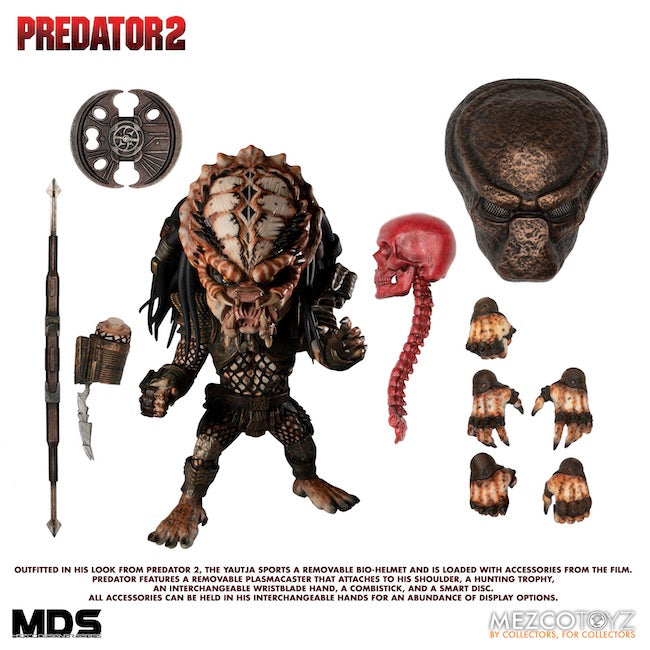 Predator 2 City Hunter Deluxe 6 Inch Mezco Designer Series (Mds) Figure