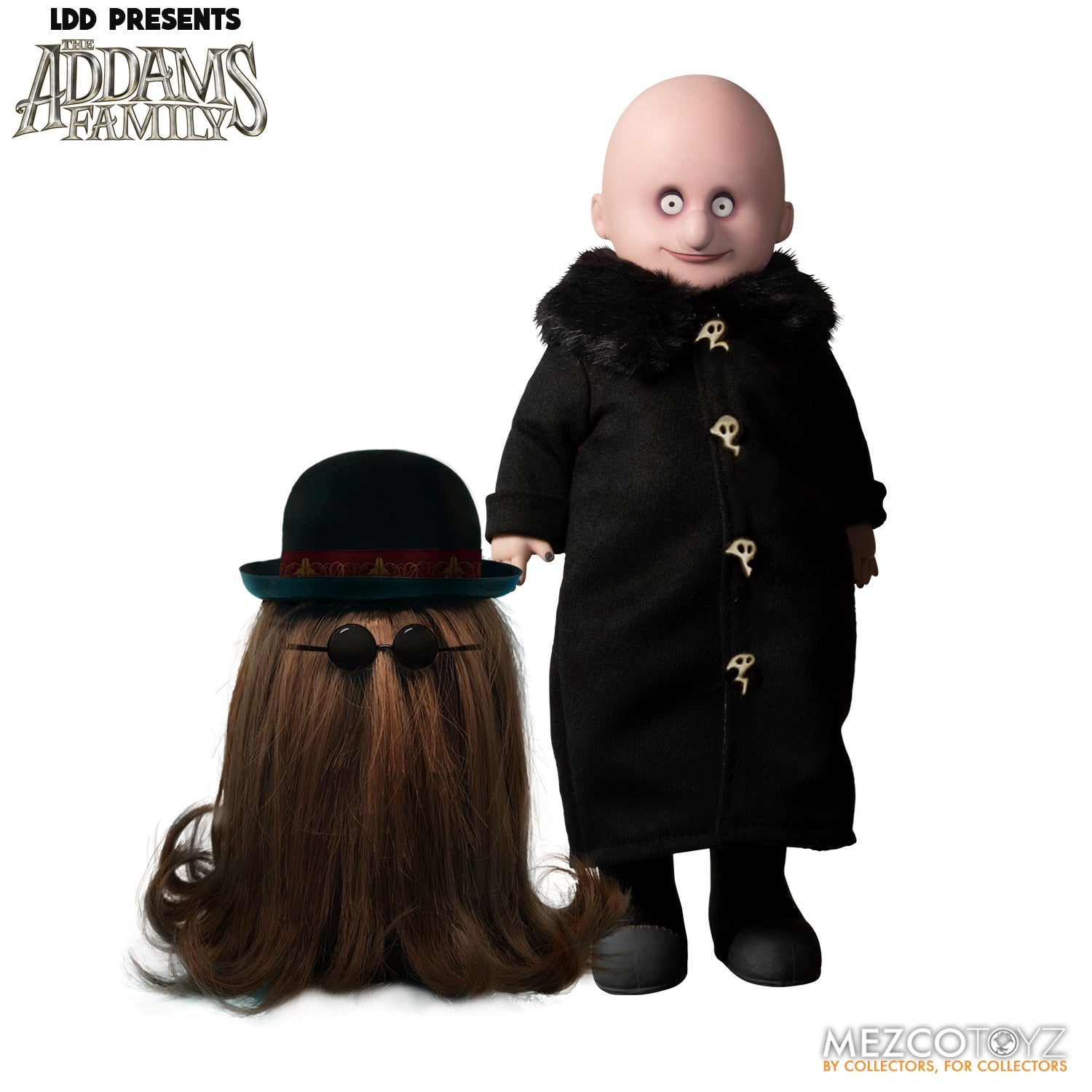 Living Dead Dolls Presents The Addams Family Fester And It (2019) 2-Pack Ldd (Wednesday) 