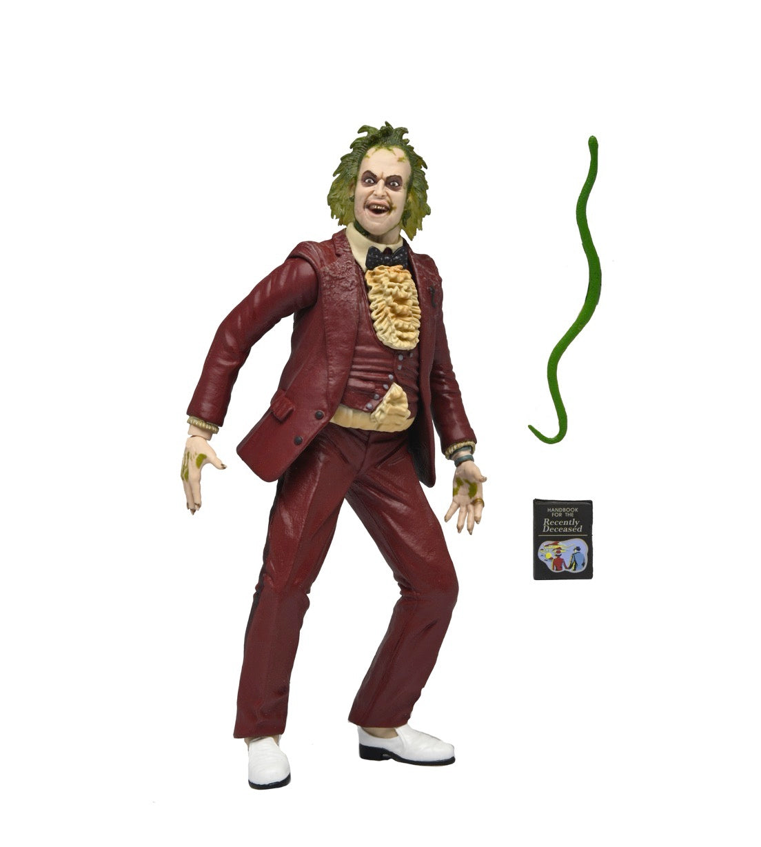 Beetlejuice (1988) Red Tuxedo Beetlejuice 7 Inch Scale Action Figure (In Blister Packaging)
