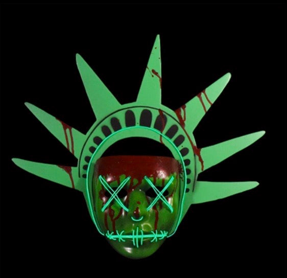 Purge Election Year Lady Liberty Light-Up Mask