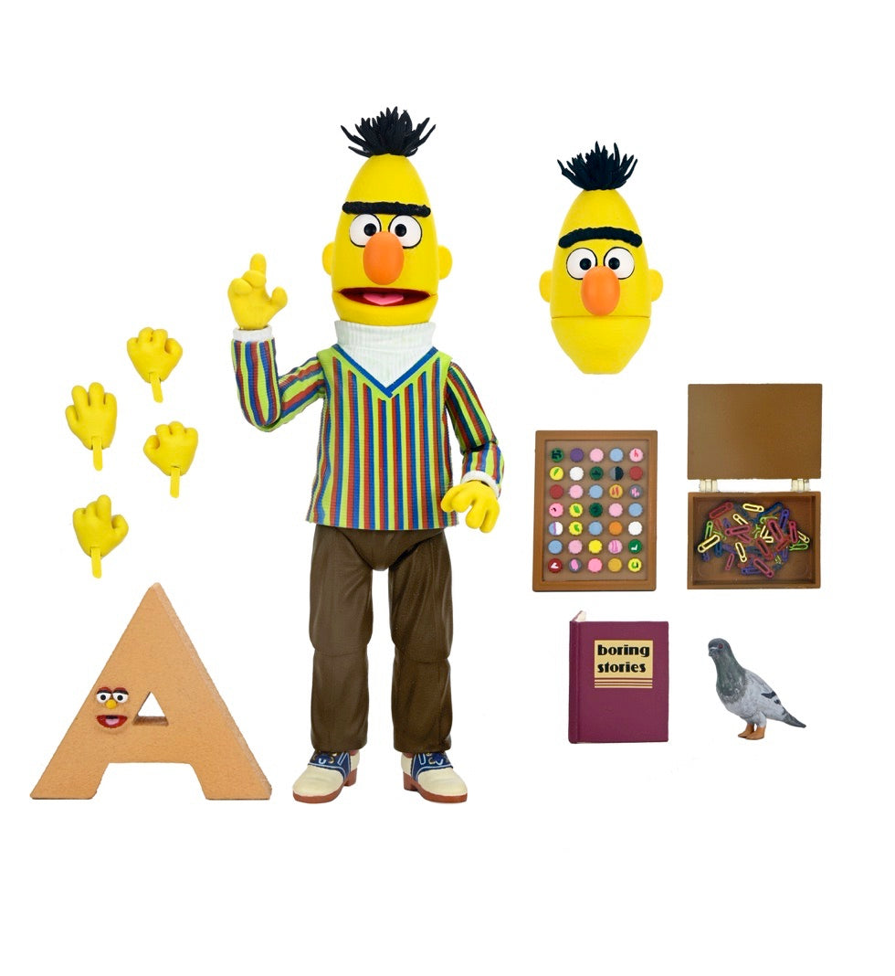 Sesame Street Bert Ultimate 7 Inch Scale Action Figure