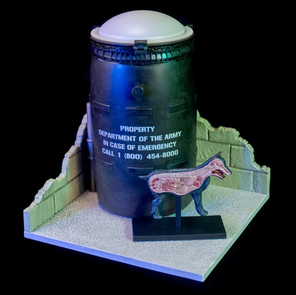 Return Of The Living Dead - 245 Trioxin Barrel Set (Accessory For The 1:6 Scale Tarman)