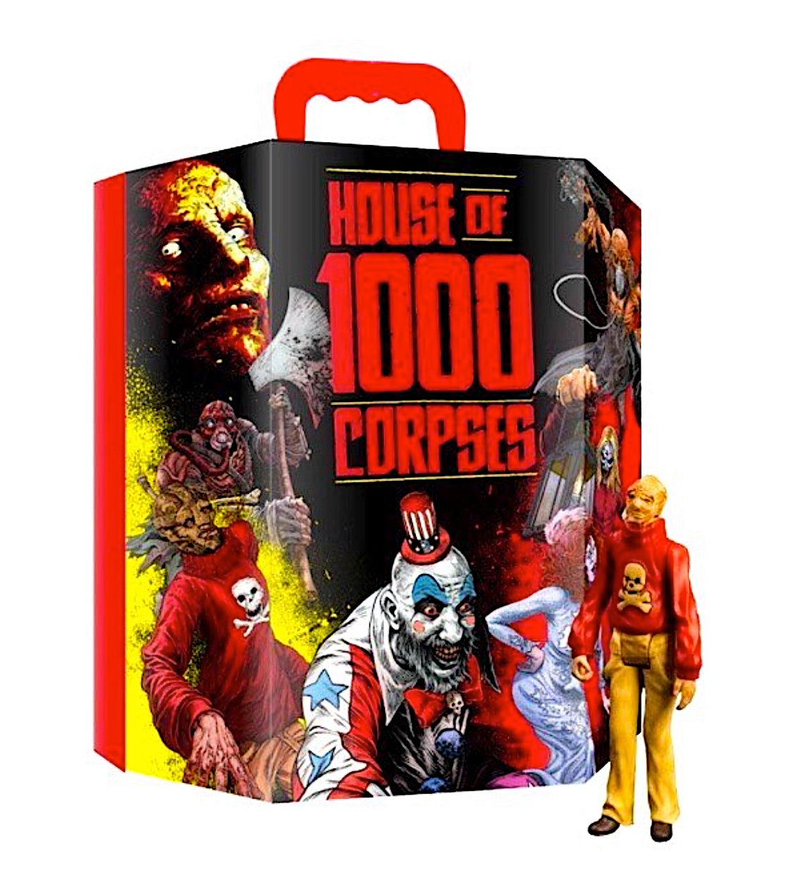 House Of 1000 Corpses 5 Inch Action Figure Collectors Case (Captain Spaulding)