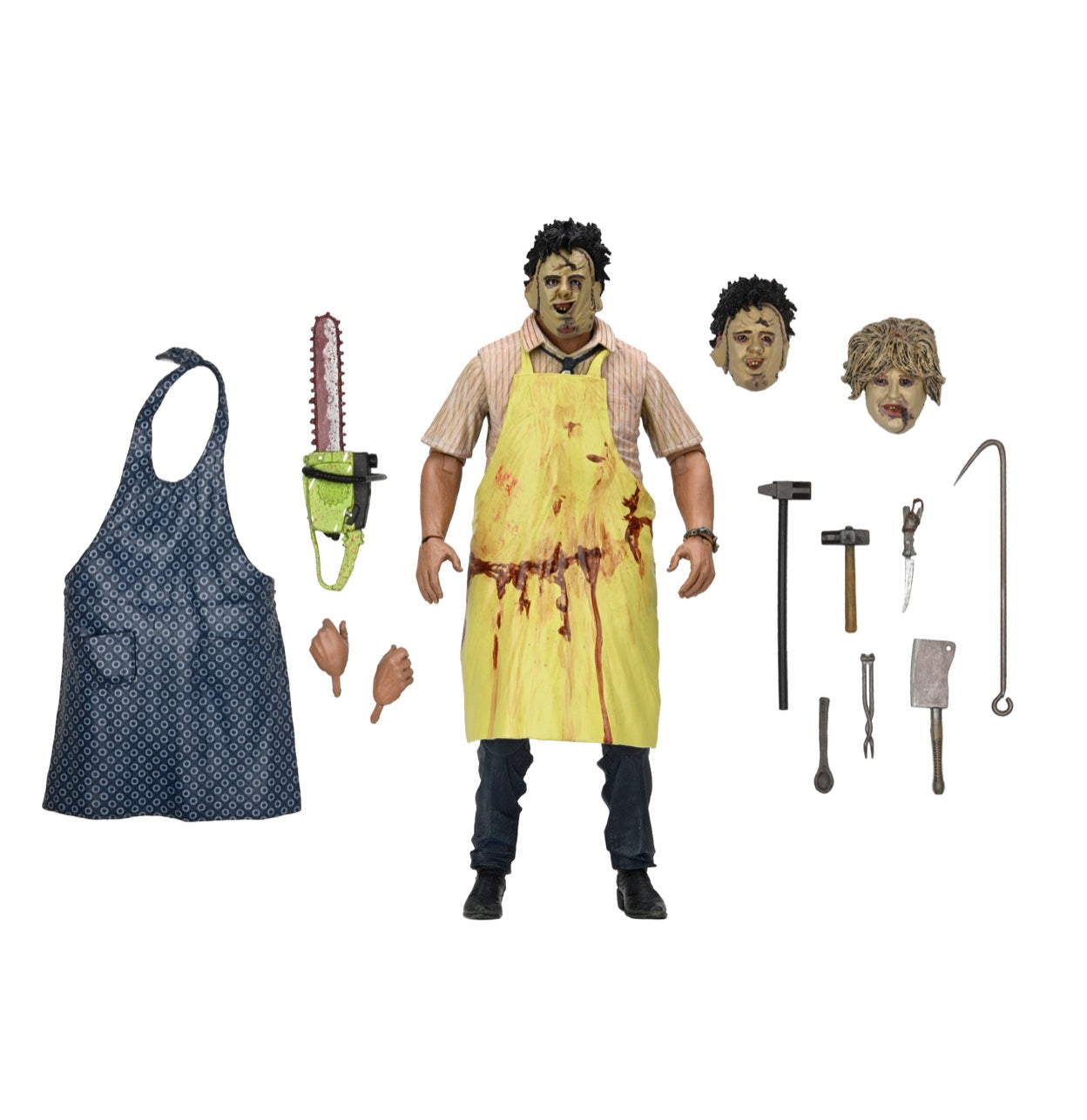 Texas Chainsaw Massacre 50Th Anniversary Leatherface Ultimate 7 Inch Scale Action Figure