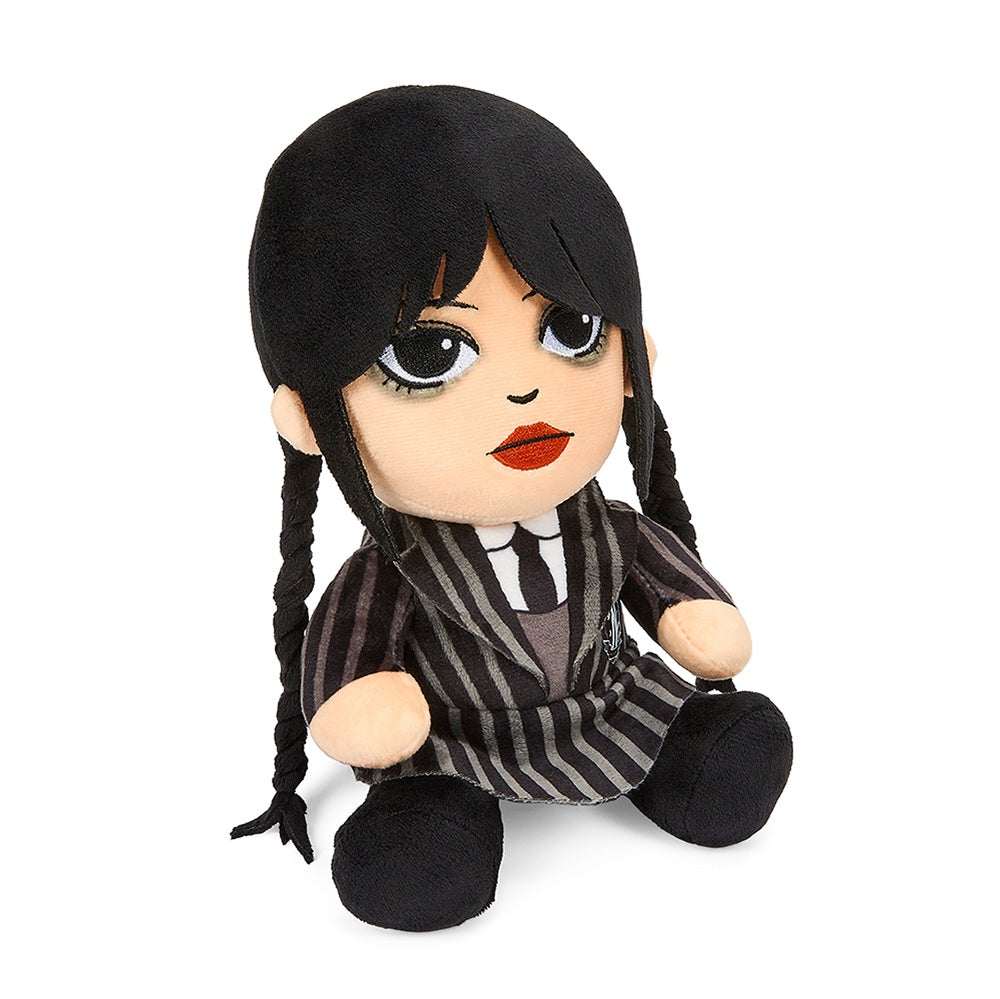 Wednesday 7.5 Inch Phunny Plush (Addams Family Netflix) (Kidrobot)