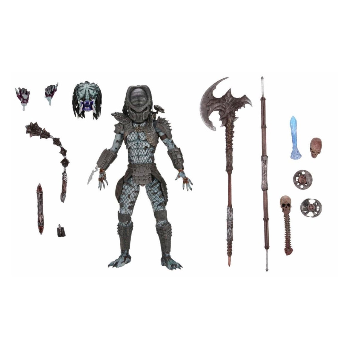 Predator 2 Warrior Predator Ultimate 7 Inch Scale Action Figure 30Th Anniversary Collection