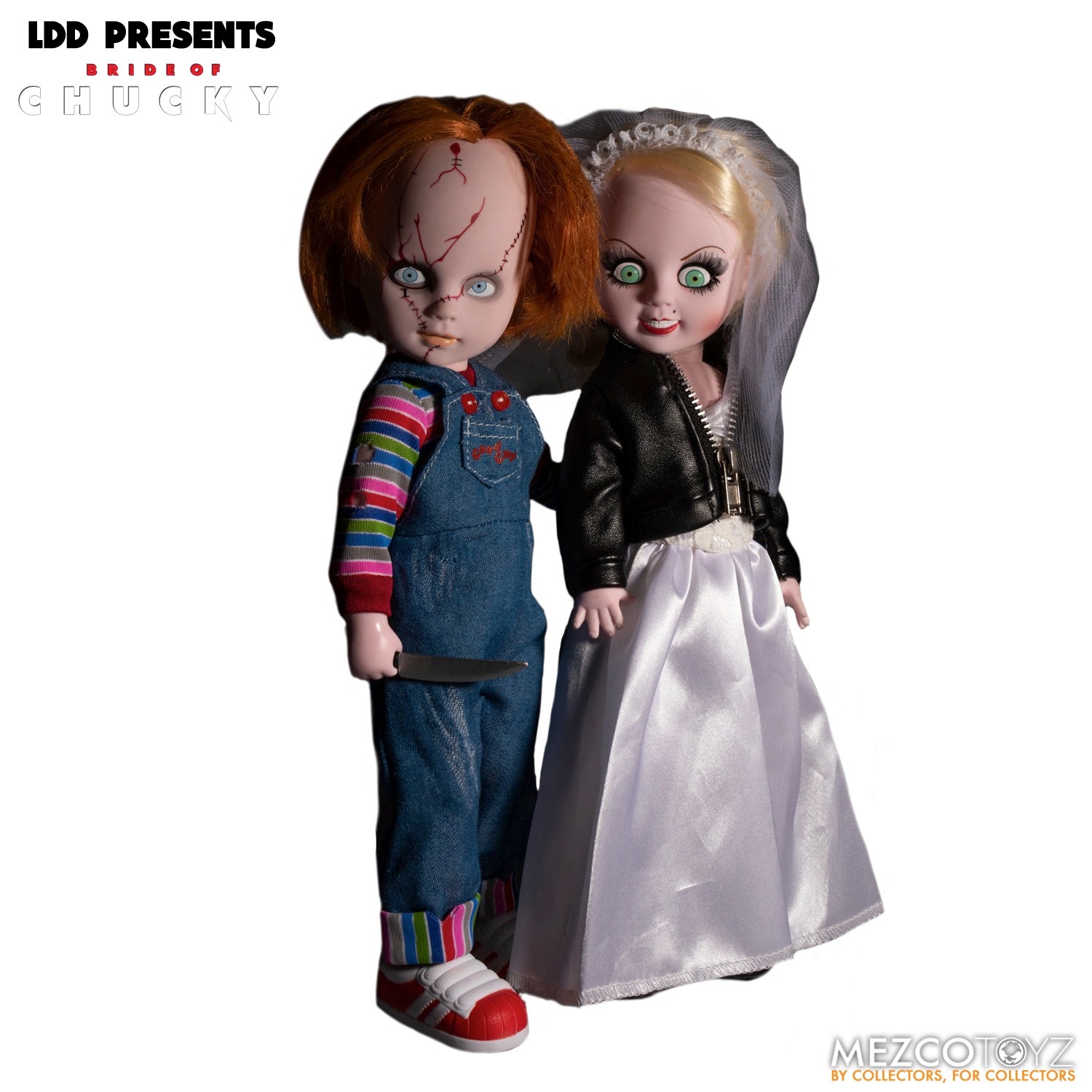 Living Dead Dolls Presents Chucky And Tiffany Box Set Ldd