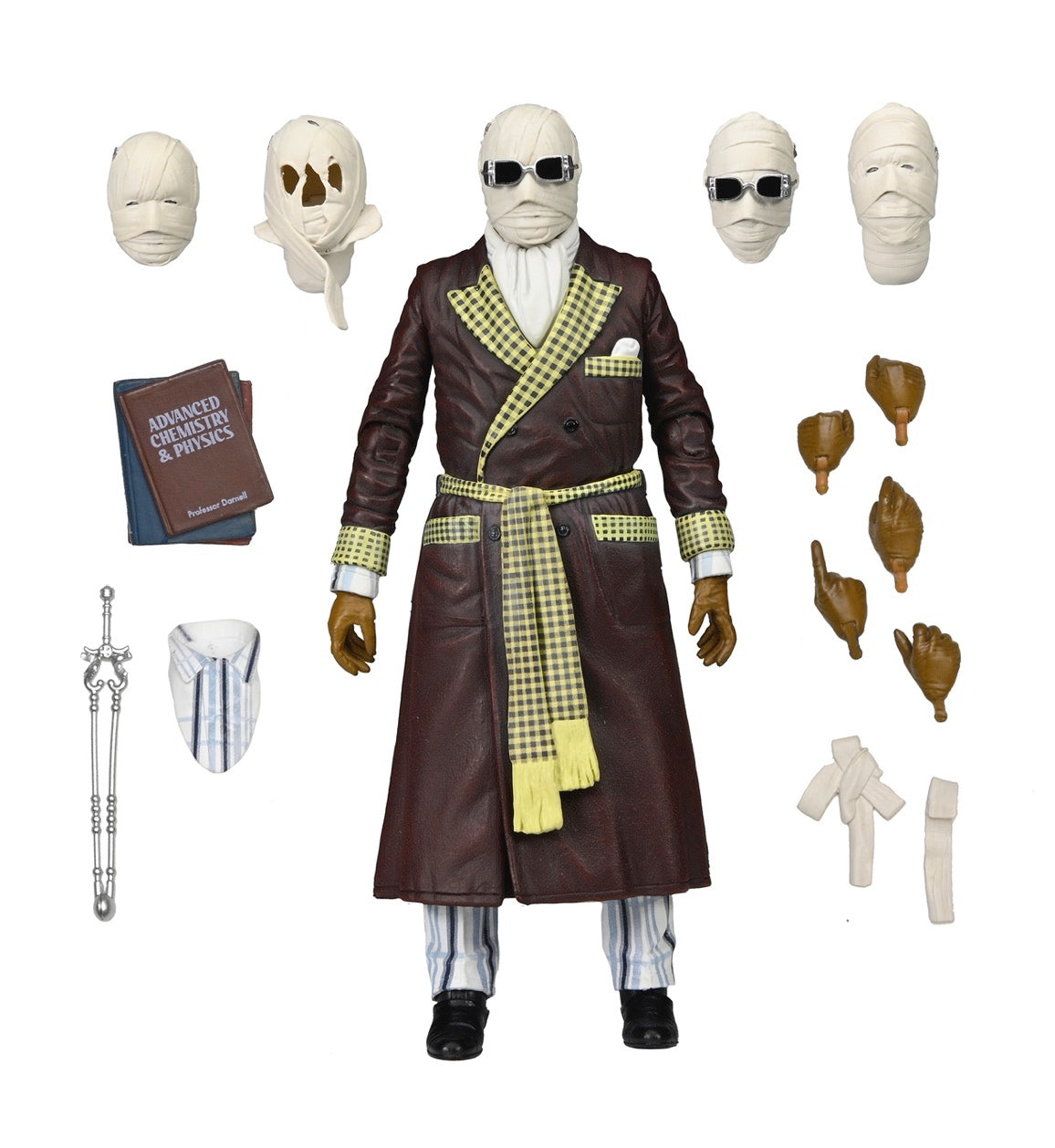 Universal Monsters (Colour) Invisible Man "Kemp House" Ultimate 7 Inch Scale Action Figure 