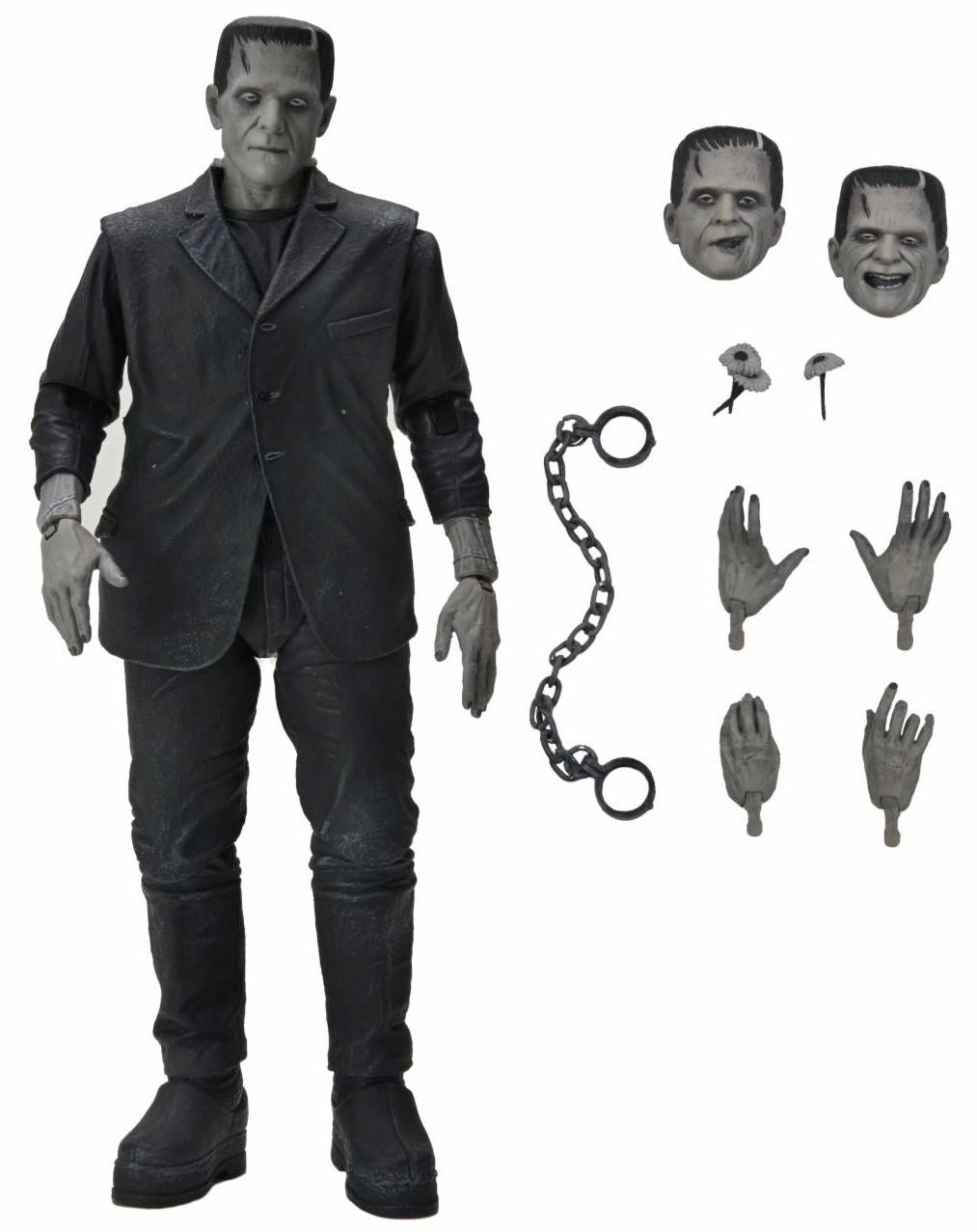 Universal Monsters (B/W) Frankenstein‚Äôs Monster Ultimate 7 Inch Scale Action Figure