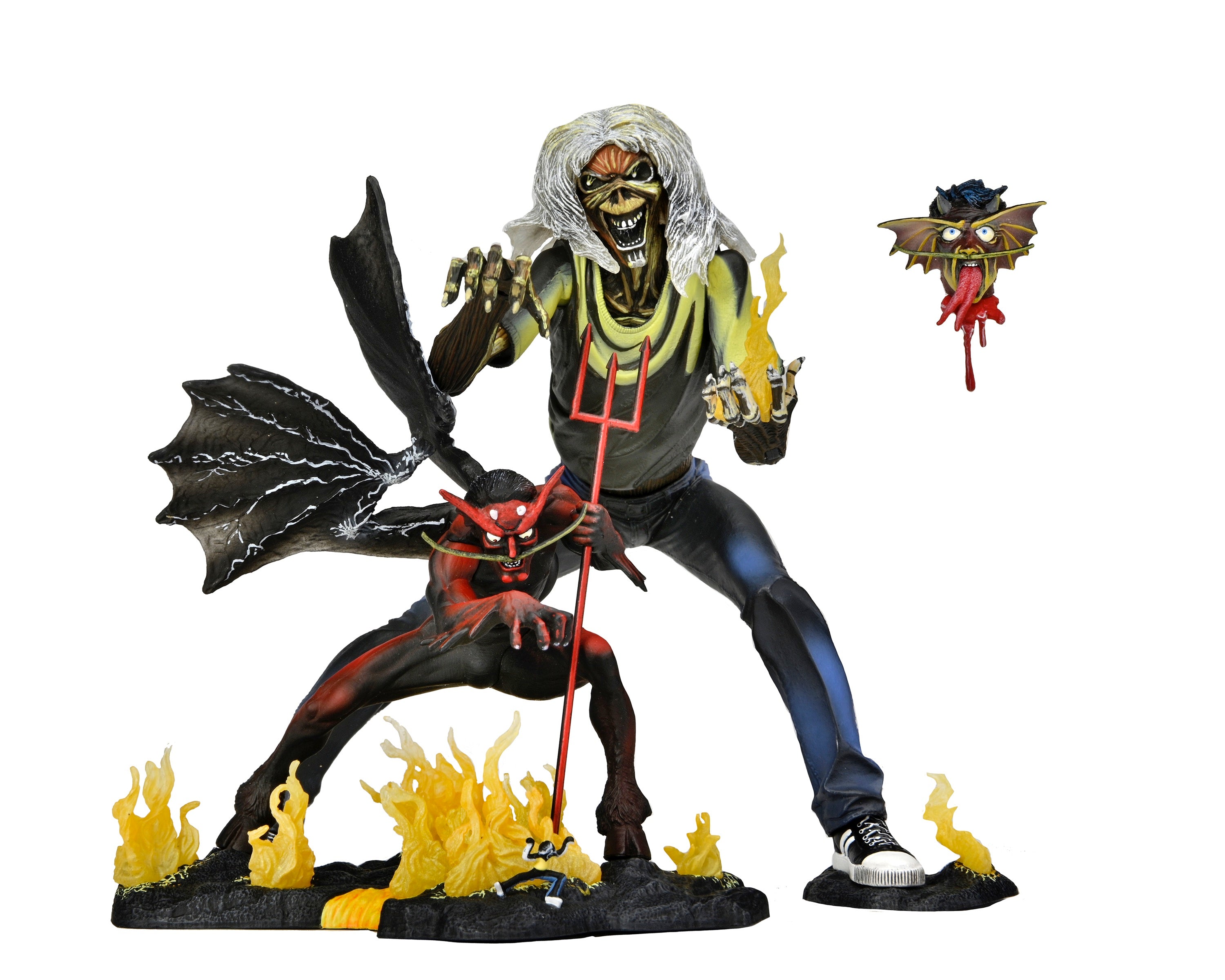Iron Maiden Number Of The Beast 40Th Anniversary Ultimate 7 Inch Scale Action Figure (Eddie) 